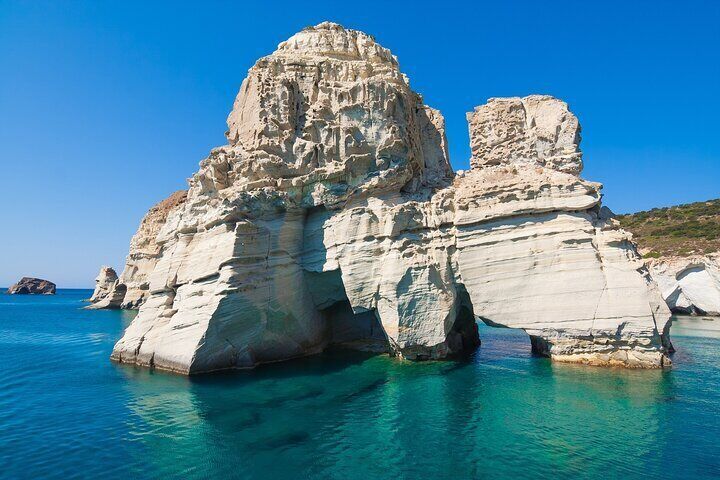 Private Boat Cruise Tour in Milos and Polyaigos 