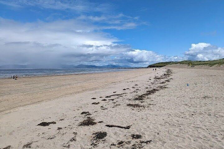 E-Bike to Sandy Beach Mulranny Terrace Restaurant Bus Back