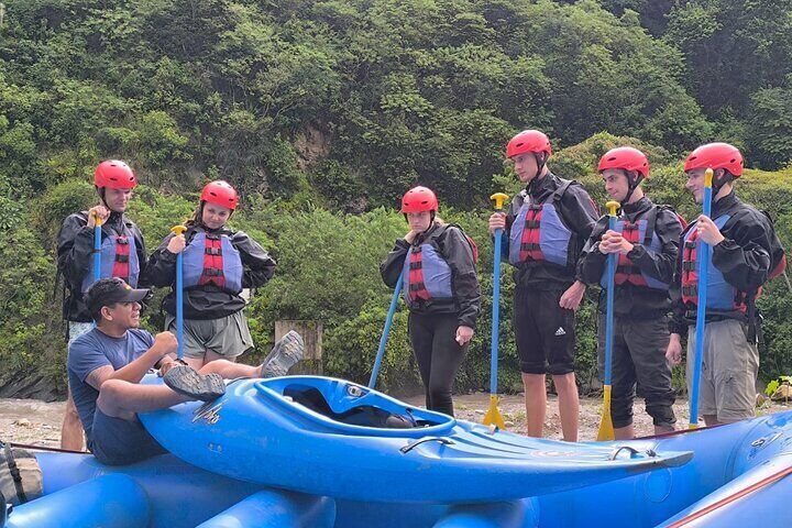  4 Day Inca Jungle Mountain Biking Rafting Zipline Return by Bus