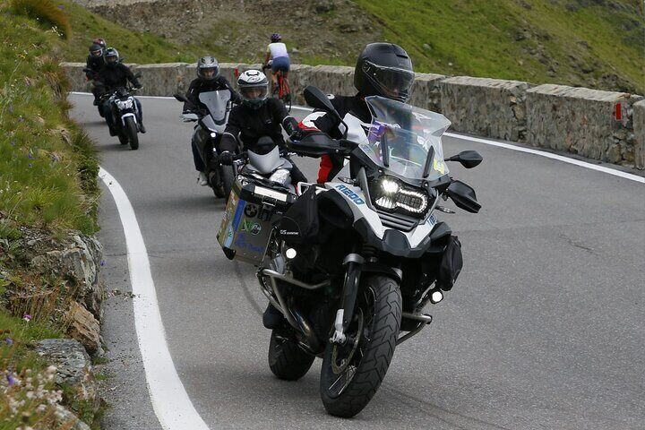 1-day guided motorcycle tour Lake Lecco and Valsassina