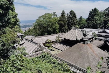 Nara: Hozan-ji Temple Guided Tour with Cable Car Ride
