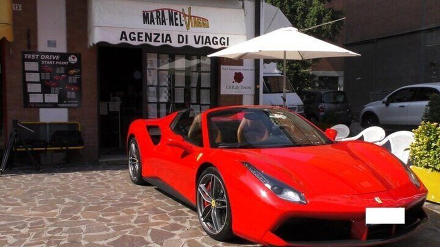 Private Test Drive of the Ferrari 488 Spider in Maranello
