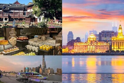 Shanghai Highlights Tour: Yu Garden & the Bund Cruise with Buffet