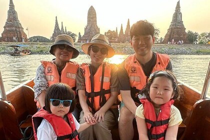 Private Ayutthaya UNESCO World Heritage Temples & Sunset Cruise