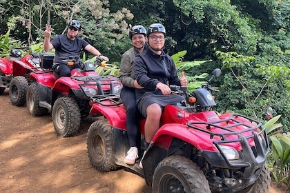 ATV Off Road Poas Volcano Adventure and Hiking for two persons.