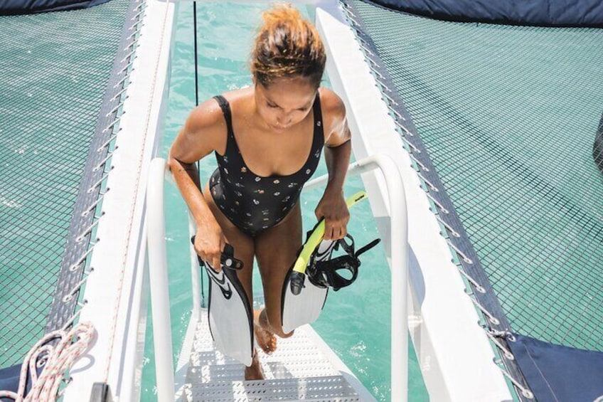 Half-Day Reef Snorkel on Lady Grace Luxury Catamaran