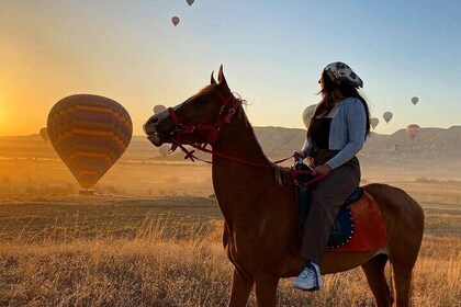 Fairy Chimneys Guided Horseback Tour in Cappadocia