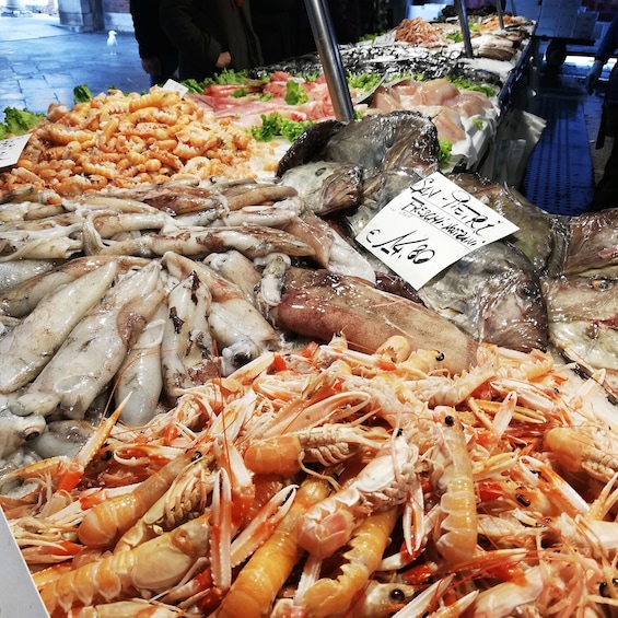 Picture 15 for Activity Venice: Fish Market Shopping Walking Tour & Home Cooked Meal