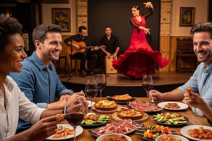 Flamenco and Foodie Night with Live Show at Alicante Tapas Tour