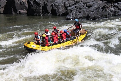 Zambezi Whitewater Rafting White Rhino Walking Safari Combo Tour