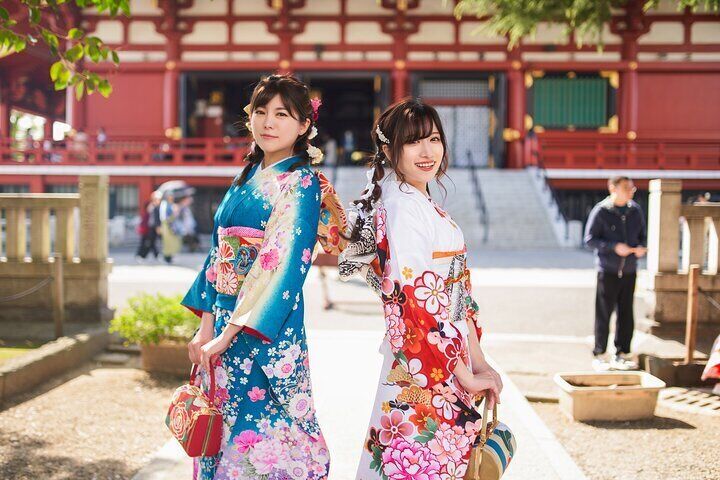 Kimono Dress experience in Asakusa