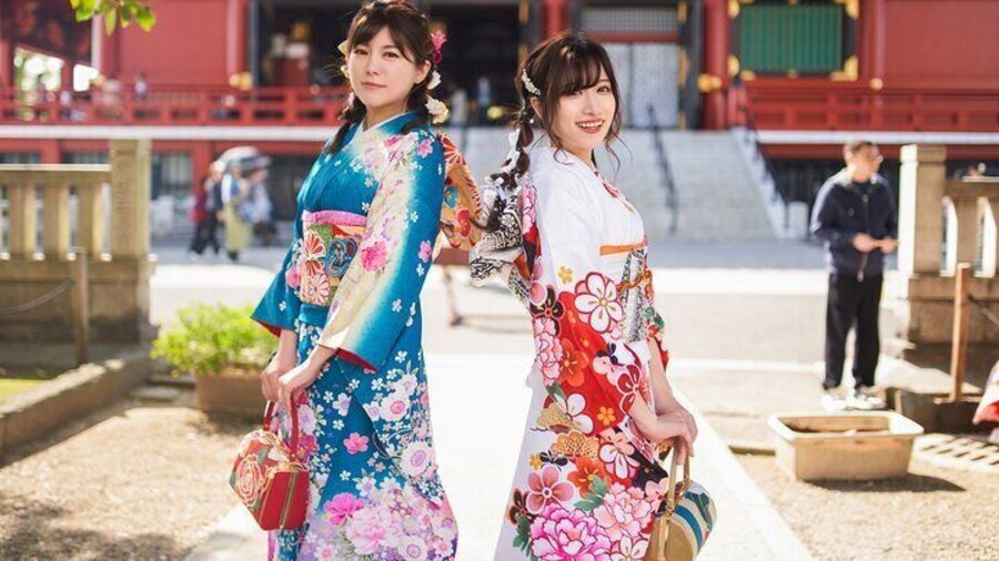 Kimono Dress experience in Asakusa
