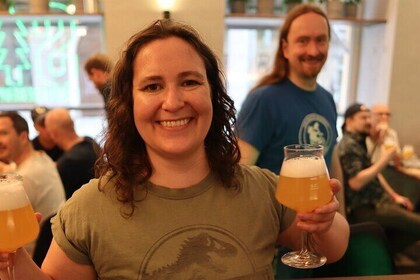 Prague Craft Beer Tour: 8 Czech Beers, Taproom & Best Beer Garden