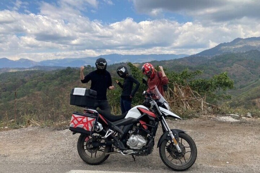 Private Adventure on Motorcycle to a Hidden Waterfall