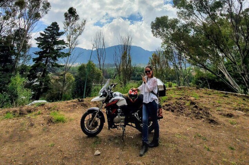 Private Adventure on Motorcycle to a Hidden Waterfall