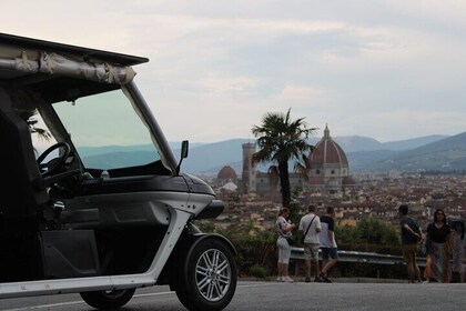 Florence Private Golf Cart Tour Art Tuscan Landscapes and Wine