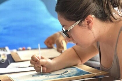 SUNSET WATERCOLOR WORKSHOP with CHICHARRON and BEER