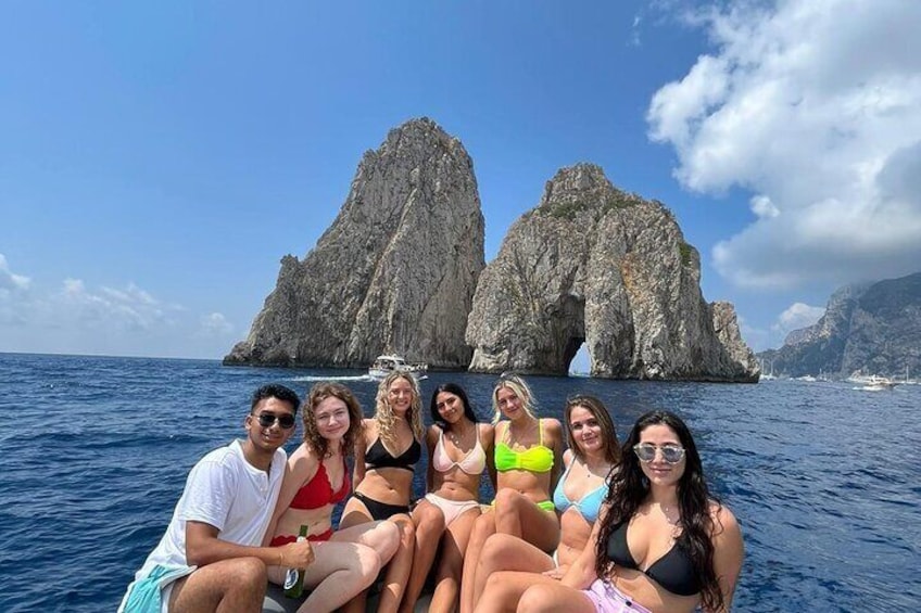 Capri Boat Tour with City Visit