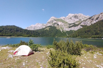 2-Day Maglic Summit and Trnovacko Lake Wild Camp Adventure