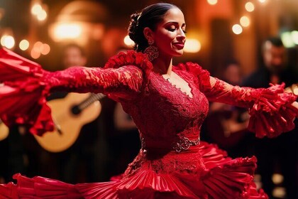 Flamenco Show at Tablao La Carmela with Tapas Dinner
