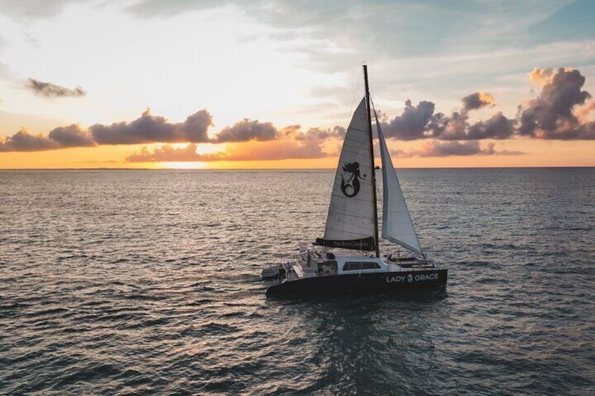 Lady Grace Luxury Catamaran Sunset Sail