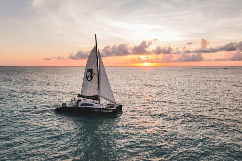 Lady Grace Luxury Catamaran Sunset Sail