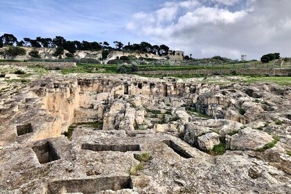 Shared Tuvixeddu Necropolis Tour Experience