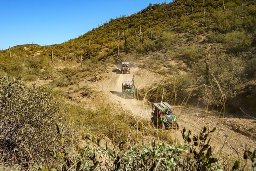 Self-Guided Centipede Desert UTV Rental