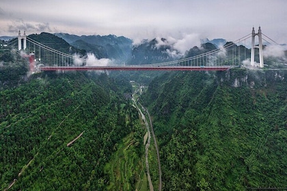 Zhangjiajie 3-Day Highlights Tour: Cable Car, Glass Lift&Skywalk