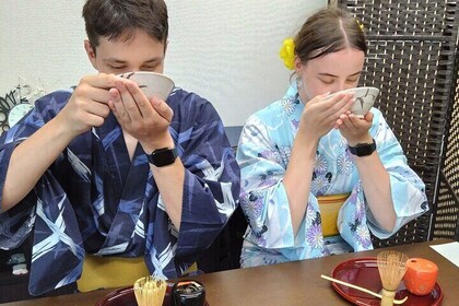 Private Matcha Drawing in Kyoto