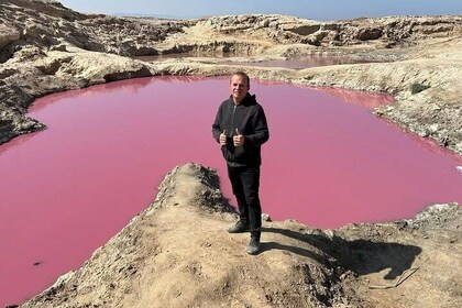 Pink Lake and Salt Beach Private Tour
