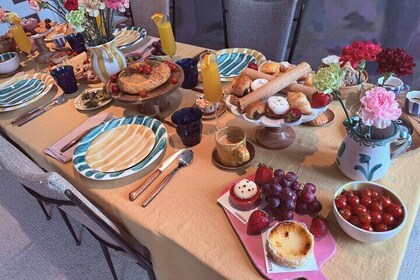 Gourmet Spanish Brunch in a Hidden Private Art Gallery