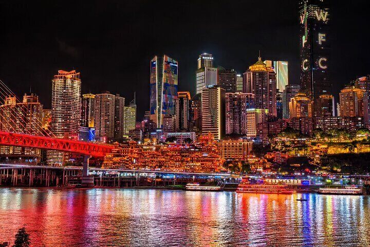 Chongqing Food Exploration, Old Town & Magic Night Views