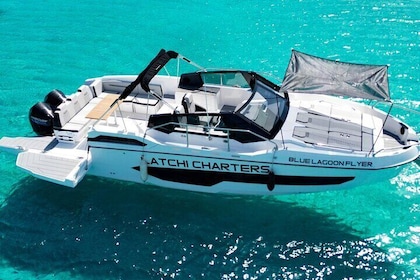 Luxury Private Charter on Blue Lagoon Flyer (Karnic CS10) Latchi