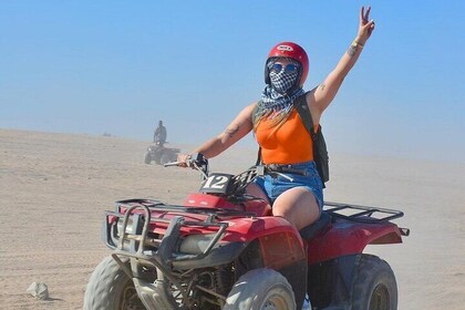 Super Safari ATV Quad with Sunset, Camel & Dinner :Marsa Alam