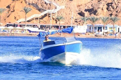 Private 1 Hour Speedboat Cruise Along the Coast -Sharm El Sheikh