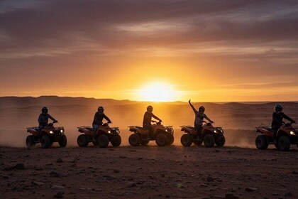 Marrakech Agafay Desert Quad Bike and Camel Ride with Dinner Show