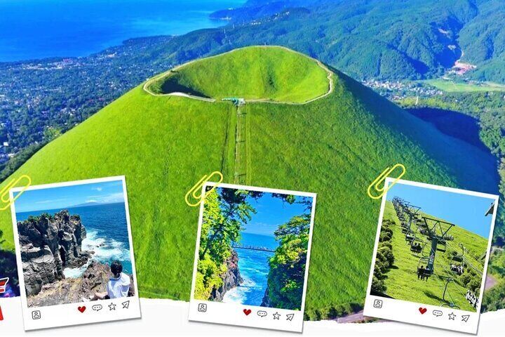 Izu Mount Omuro Day Tour: Atami Beach Line,Ropeway,Jogasaki Coast