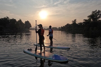 Best Paddleboarding Experience in Kanchanaburi River