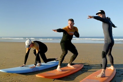 Surf classes at Imsouane Bay with Imdukal Surf