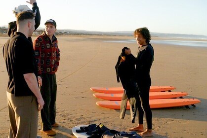 Surf classes at Imsouane Bay with Imdukal Surf