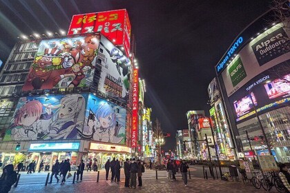 Tokyo Shinjuku Private Night Tour with Gaming Experience