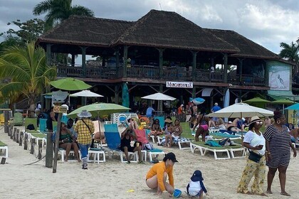 Rick's Café and Seven Mile Beach from Montego bay