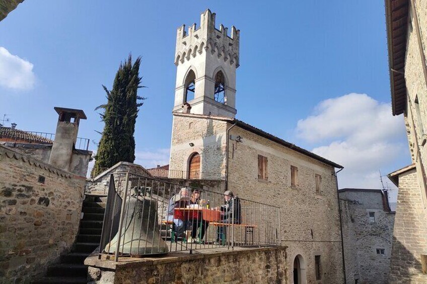 Agri-aperitif at the Rocca of Civitella di Romagna