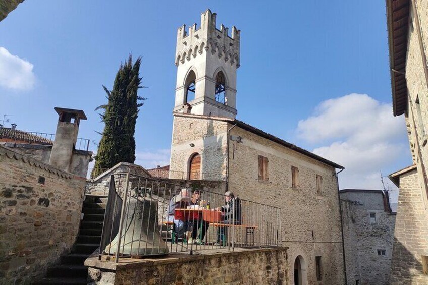 Agri-aperitif at the Rocca of Civitella di Romagna