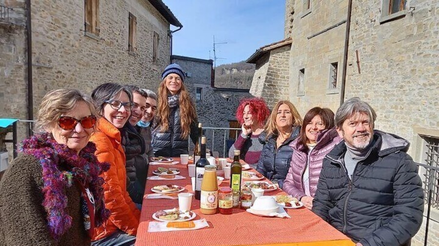 Agri-aperitif at the Rocca of Civitella di Romagna