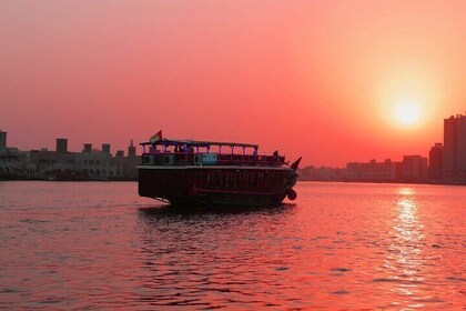 Enjoy Up to 1.5 Hours Dinner Cruise in Deira Creek Dubai