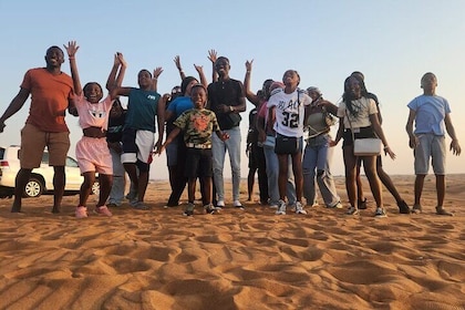 Desert Safari Adventure of Dune Bashing, Camel Ride & Live Shows