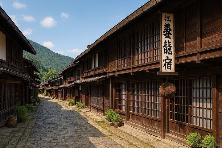 Nakasendo Trail Magome and Tsumago Day Hike Small Group Tour