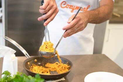 Cook Pasta, Peposo & Tiramisu in a Tuscan Castle (4-Course Meal)
